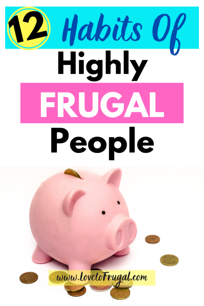 Habits of Highly Frugal People