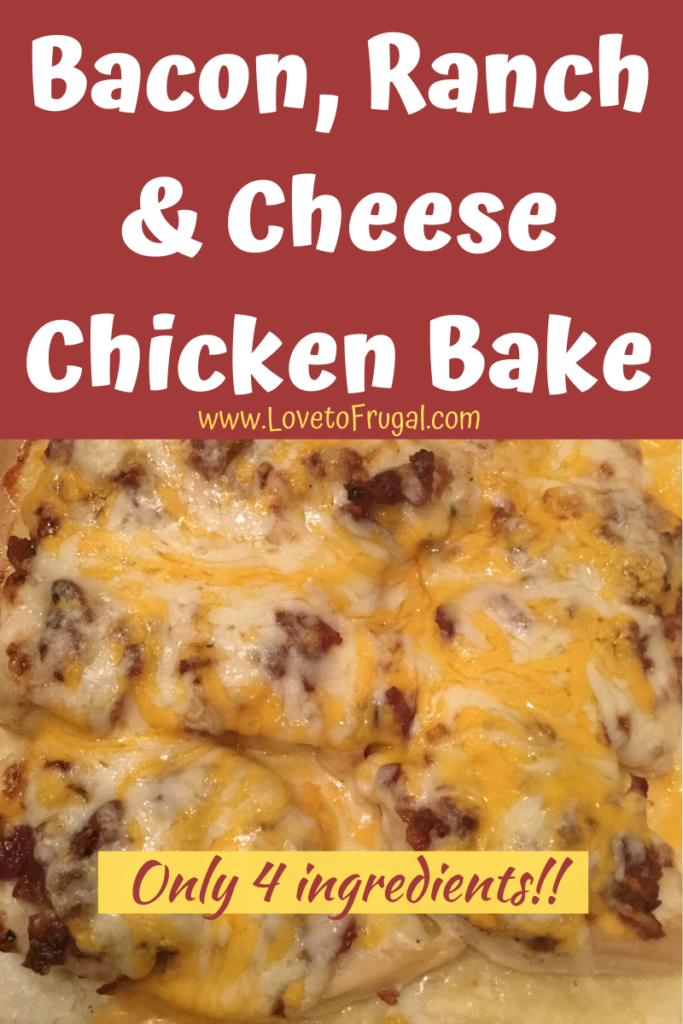 Bacon Ranch Cheese Chicken