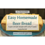 homemade beer bread