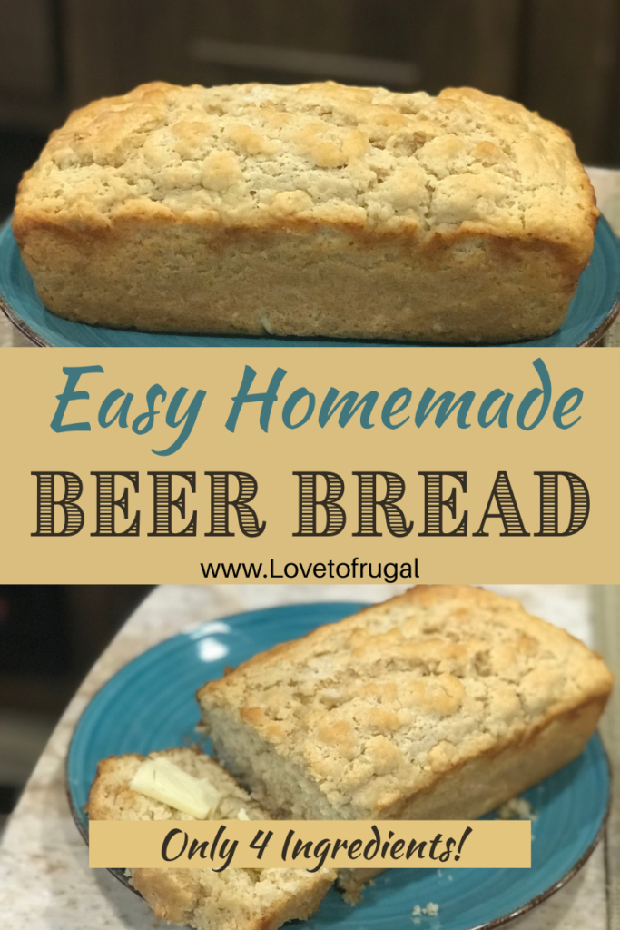 homemade beer bread