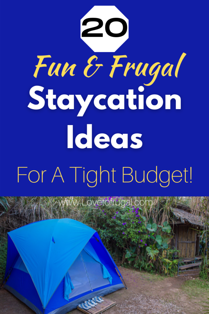 budget friendly staycation ideas