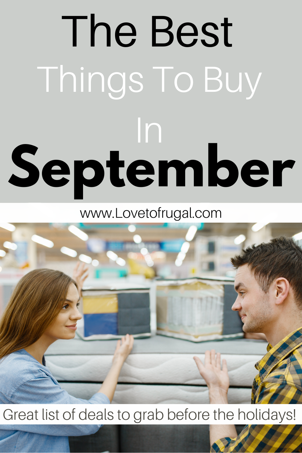 best things to buy in September