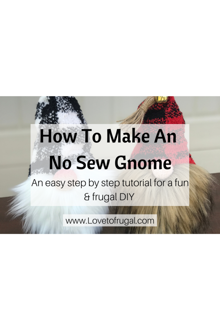 how to make a sock gnome
