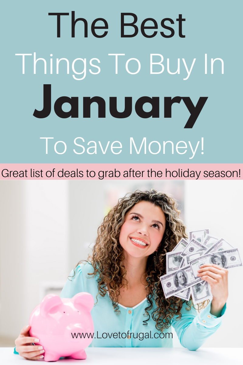 best things to buy in January