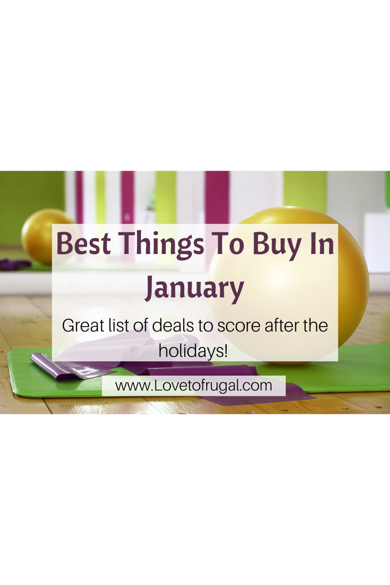 Best Things To Buy In January