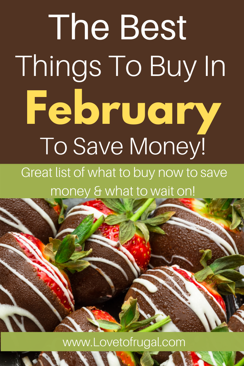 best things to buy in february