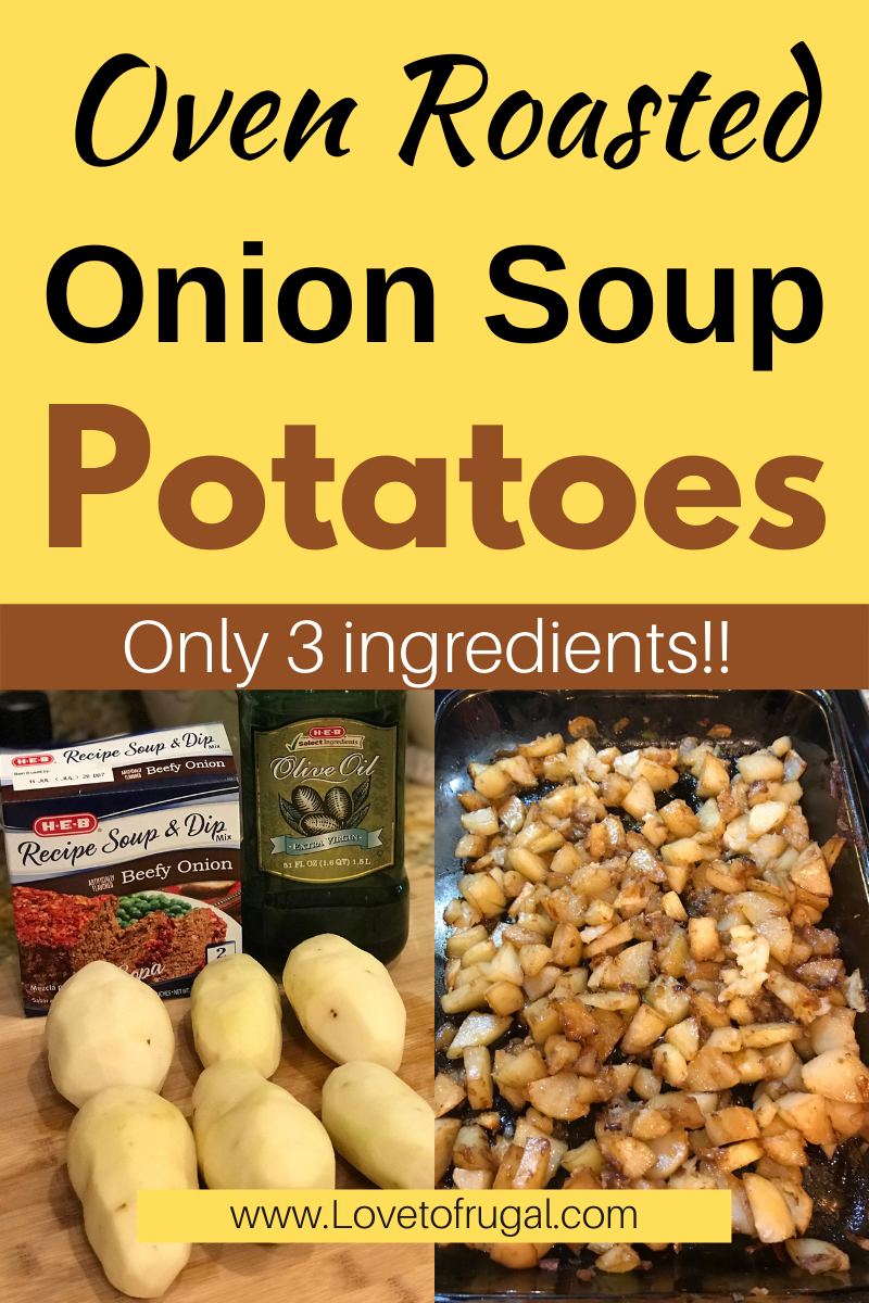 oven roasted onion soup potatoes