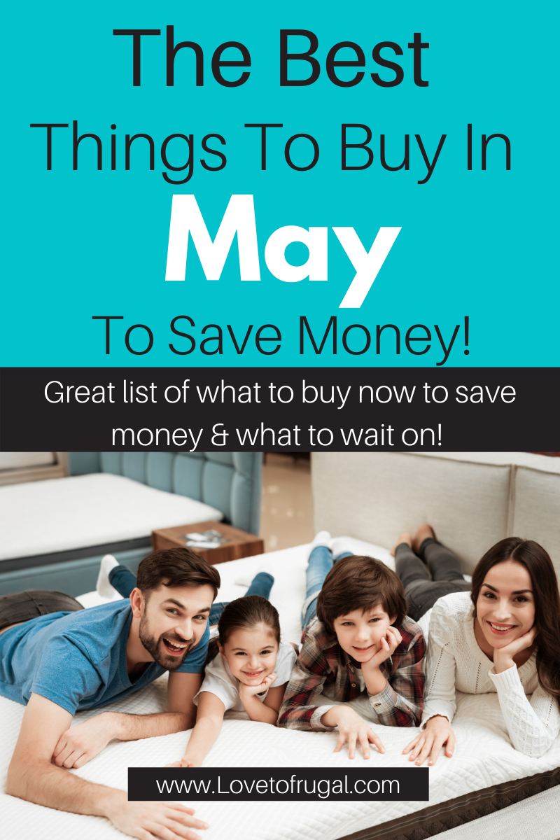 best things to buy in may