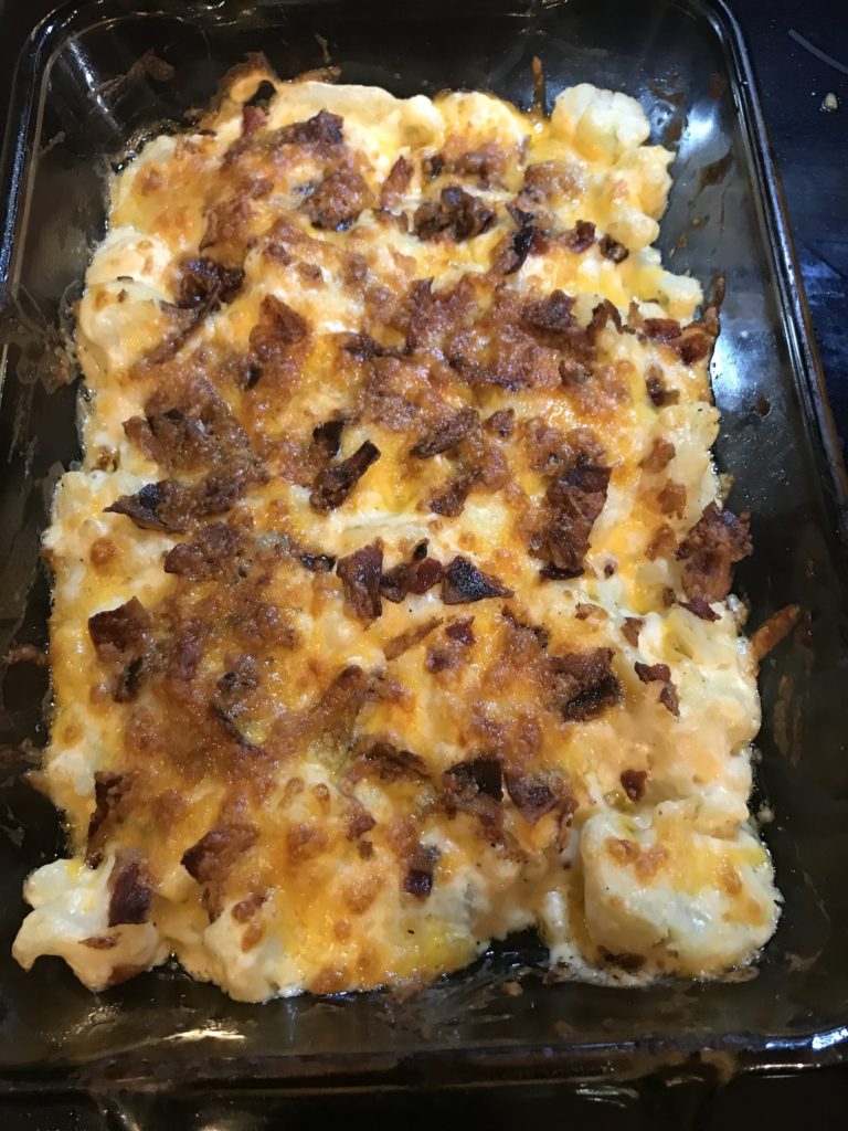 cauliflower Mac and cheese