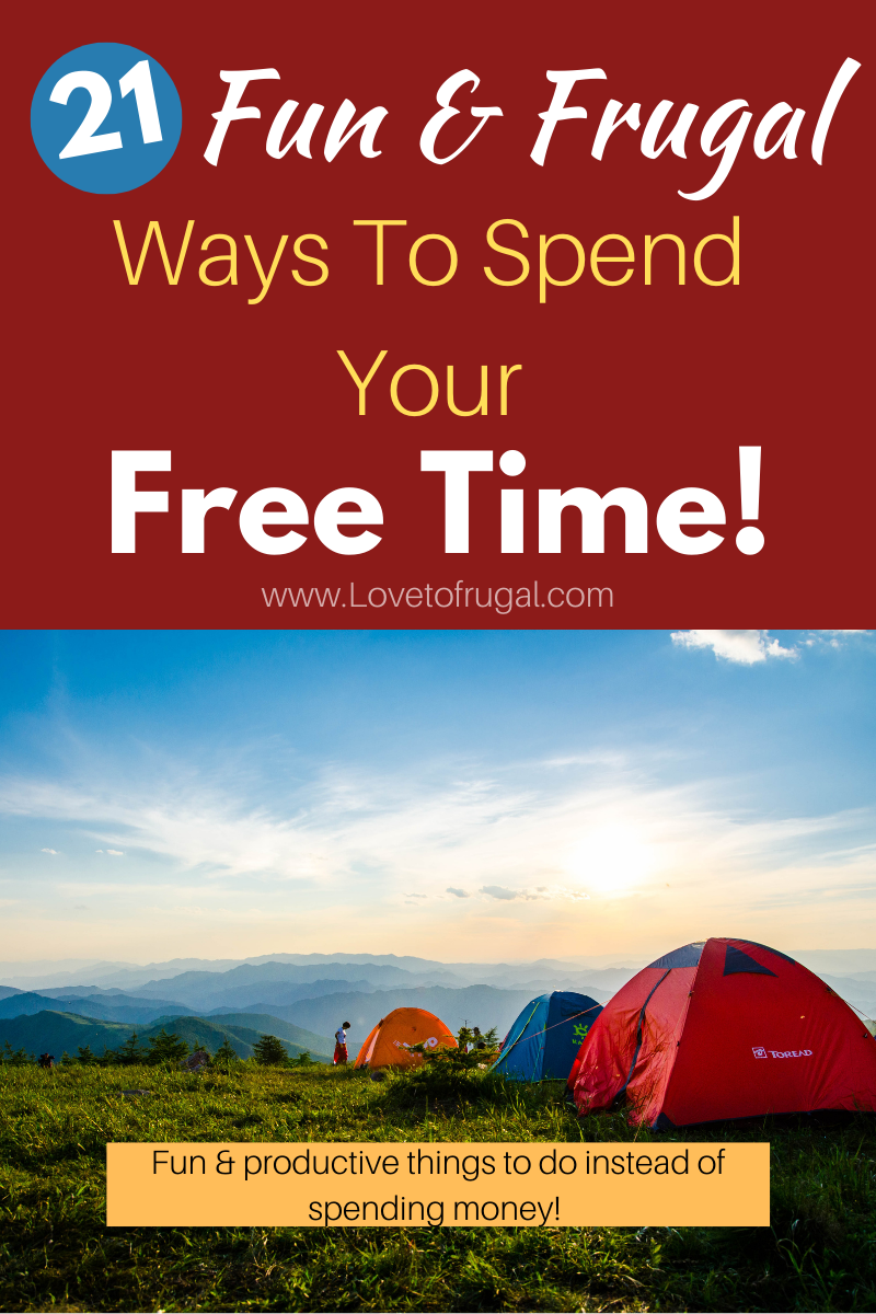 frugal ways to spend your free time