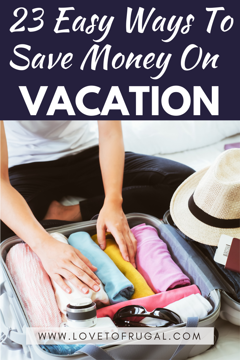 ways to save on vacation