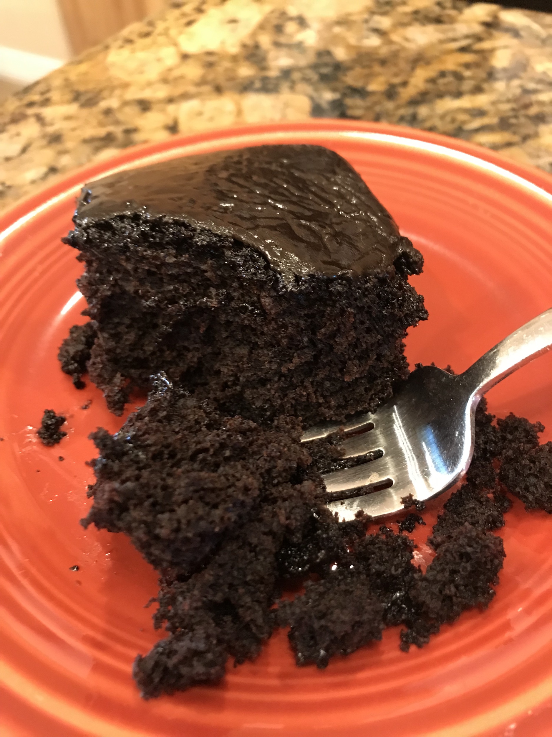 chocolate depression cake