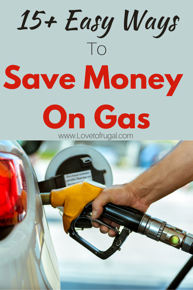 ways to save money on gas