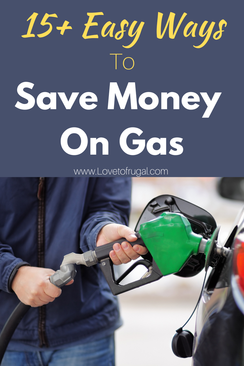 ways to save money on gas