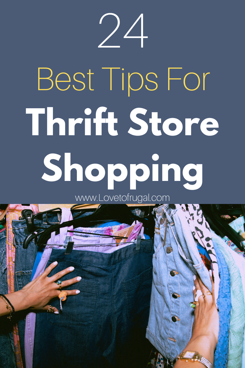 best tips for thrift store shopping