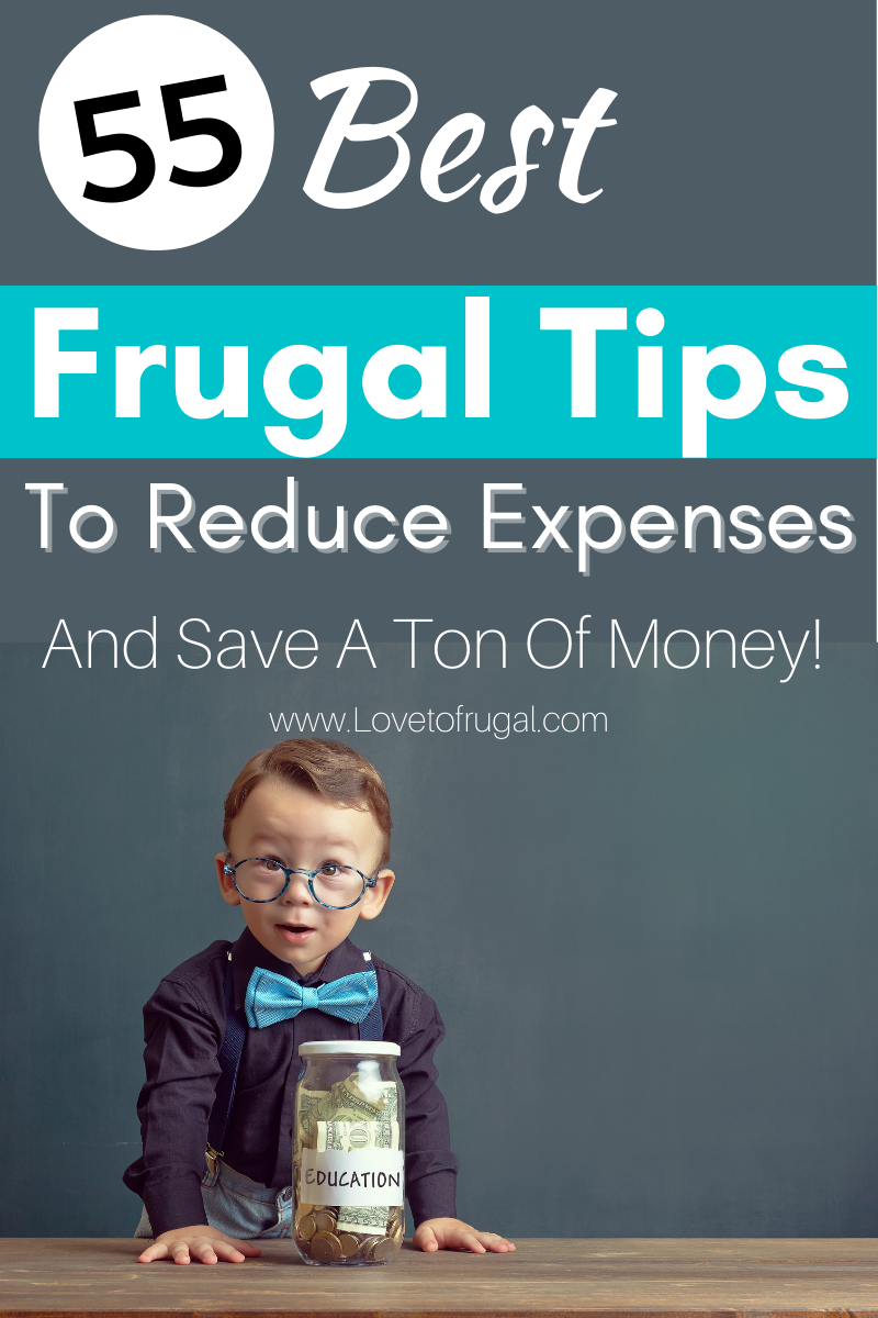 frugal tips to reduce expenses