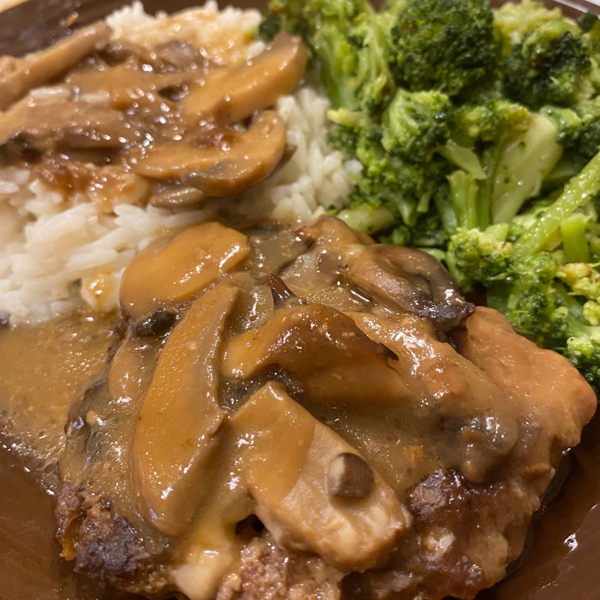 Slow Cooker Salisbury Steak