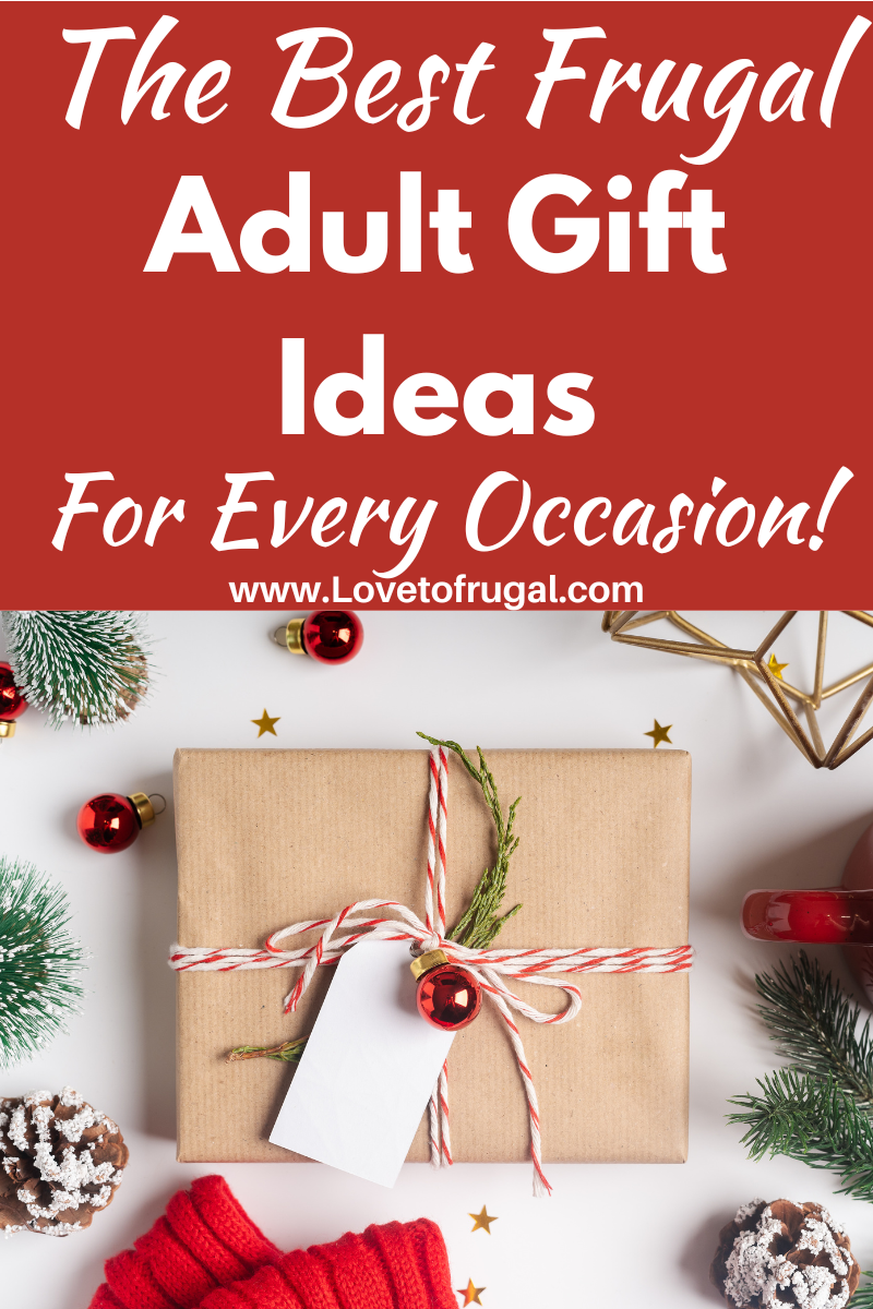 frugal adult gift ideas