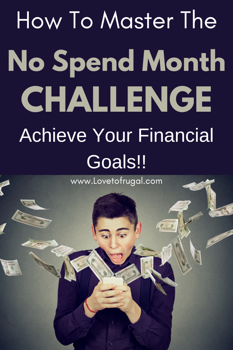 no spend month challenge