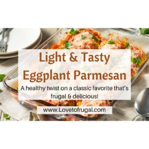 healthy eggplant parmesan