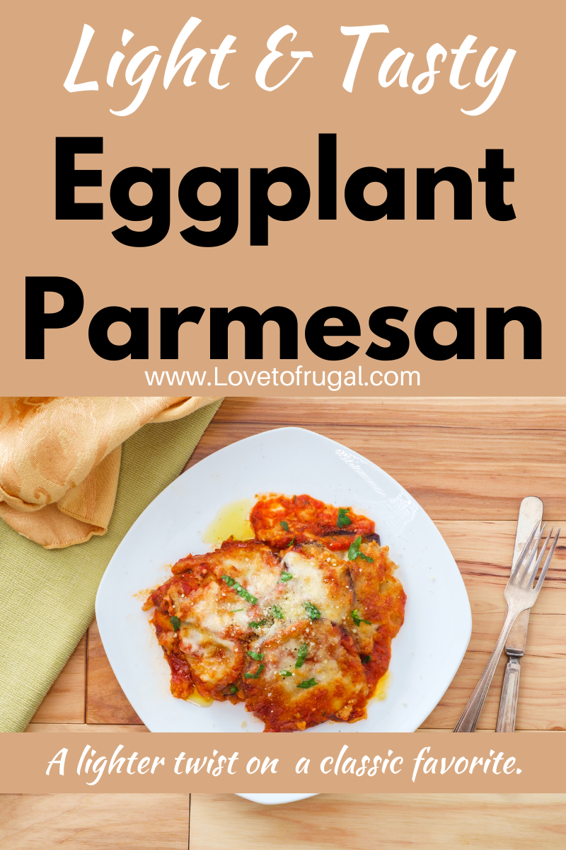 healthy eggplant parmesan