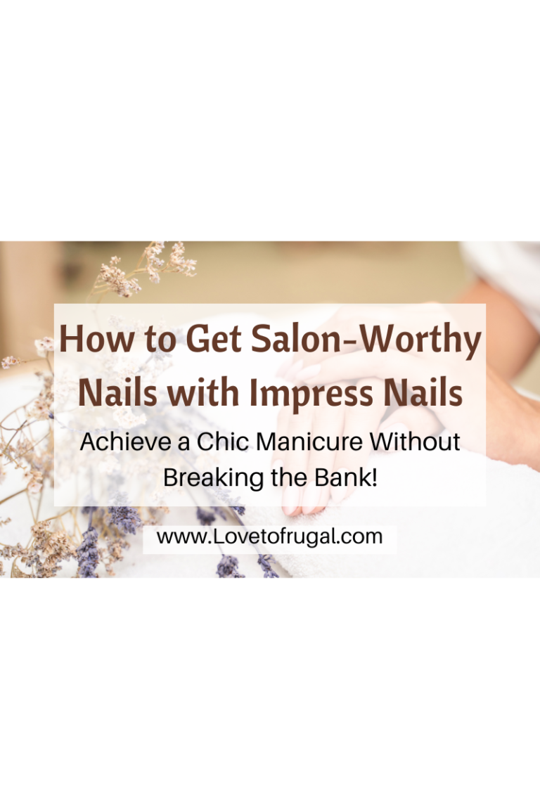 Achieve a frugal manicure with impress