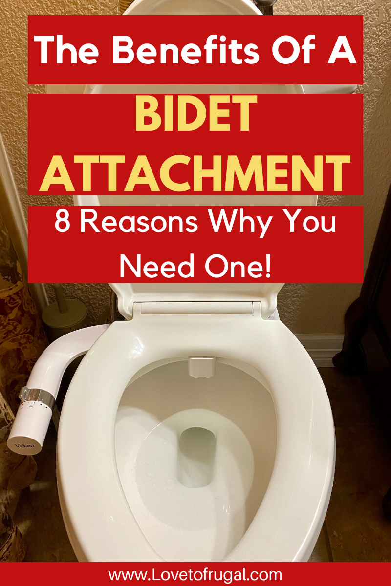 toilet with bidet attachment