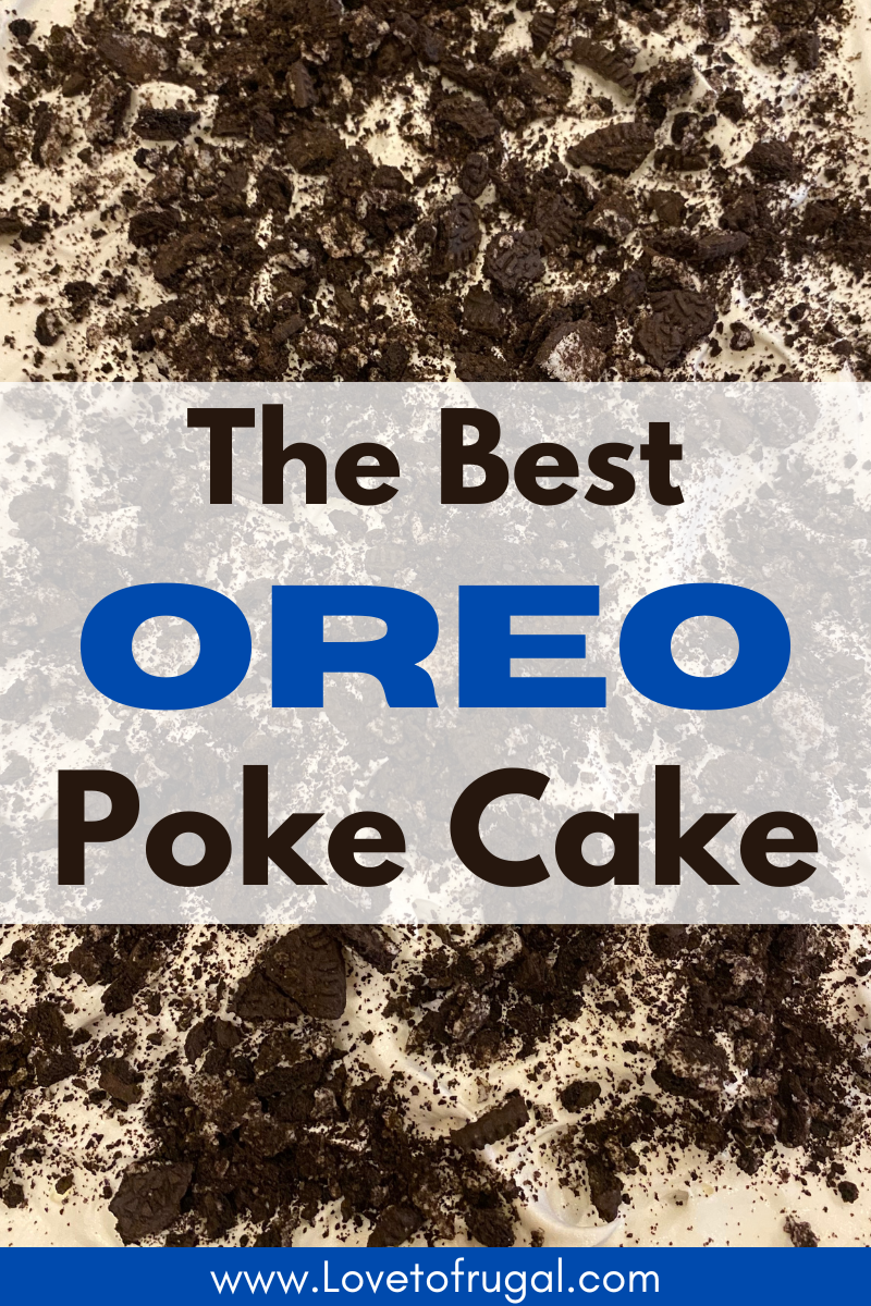 oreo poke cake