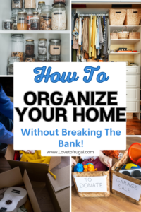 Picture of Budget-Friendly Home Organization Ideas for a Clutter-Free Life - Love ...