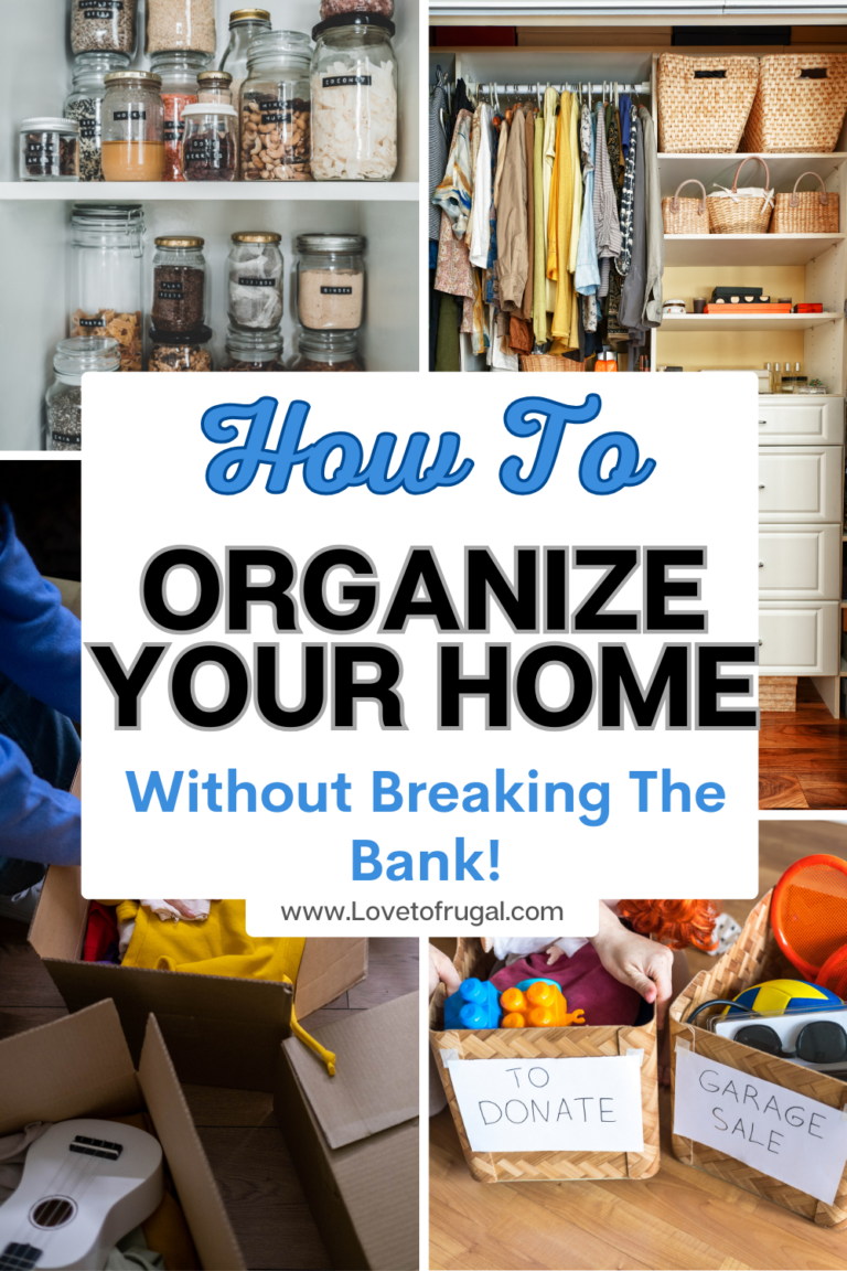 Budget-Friendly Home Organization Ideas for a Clutter-Free Life - Love ...