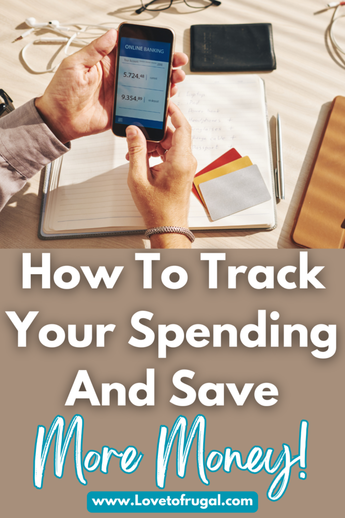 how to track your spending pin
