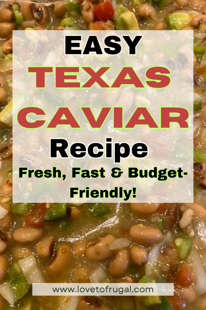 Easy Texas Caviar Recipe